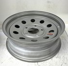 New 15  Inch  5 On 5  Silver Modular  Trailer Wheel Rim  15550sm