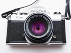 Claed resealed  Asahi Pentax K1000 35mm Slr Camera W 50mm F 2 Lens Flash