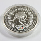 2000 Australia Proof 1 Oz Silver Sydney Olympic Kangaroo  5 Coin  59968c