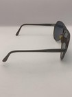 Flying Fisherman Sunglasses Mens Brown Aviator Vintage 80s Frame Damaged Lens