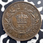 1880 Newfoundland Large Cent Lot c3516 Nice  Round  0 