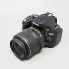 Nikon D5200 24 1mp Dslr Camera Black  w  Af-s Dx 18-55mm Lens  - 4 620 Clicks