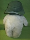 Vintage 1986 Eden Toys The Snowman Raymond Briggs 10  Plush Green Hat   Scarf