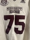 Mississippi State Bulldogs Game Used Worn Issued Adidas Football Jersey 2xl Msu