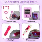 Doctor Kit For Toddlers Aged 3 4 5  Medical Pretend Play Set For Kids With Ba   