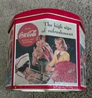 Octagon Shaped Coca-cola Coke Collectors Tin 4x4 5