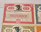  4  Different American Power   Light Company Stock Certificates Electric Utility
