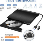 Disk Duplicator External Dvd Drive Usb 3 0 Type C Portable Cd Dvd   -rw Optical