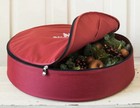 Balsam Hill 36  Wreath Storage Bag Red Medium Size Stores 36  