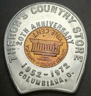 1972-d Encased Lincoln Cent Lucky Penny Theron s Country Store Columbiana Oh