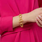 Julie Vos 18k Gold-plated  Ot Buckle Bracelet Personality