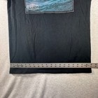 O neill Black Graphic T-shirt With Ocean Wave Print Men s Size