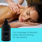Coconut Massage Oil With Fractionated Coconut Oil For Massaging 16oz