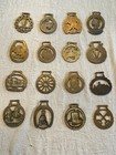 Vintage Brass Horse Medallion Bridle Harness Antique To Vintage Lot Of 16