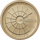 2026 P d American Innovation  1 Coin Wisconsin - 2 Coins Set