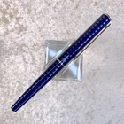 Authentic Louis Vuitton Rollerball Pen Jet Ligne Blue Lacquer