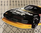 Vintage 1993 Miller Genuine Draft 3d Rusty Wallace  2 Metal Race Car Sign Huge 
