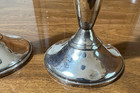 Vintage Set Of 2 Towle Sterling Silver Candlestick Holders  035 7    Tall