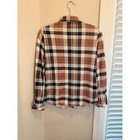 Passport Girls Plaid Flannel Shirt 12 Pink Prep