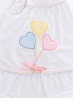 Vintage Baby Girl Dress Lot Of 3 Pastel Floral Yellow Gingham 80s 90s 3-6 12 Mo