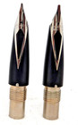 Sheaffer Vintage Calligrapy Nibs--lot Of 2 --broad-fine-plus Two Shafts