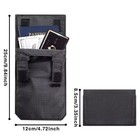 Anti Theft Rfid Travel Money Belt Bag Wallet Credit Card Id Cash Passport