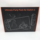 22-in-1 Family Party Kit Sports Accessories Bundle For Nintendo Switch 2 W  Bag
