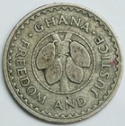 1967 Ghana 10 Pesewas Km  16 Circulated Condition