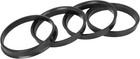 4pcs Plastic 72 6mm Od To 67 1mm Id Car Hub Centric Rings Wheel Bore Center S   