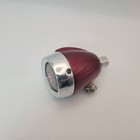 Vintage 1970s Turner Tcm250 Bullet Harp Microphone Shure Cm Hi-z Dark Cherry