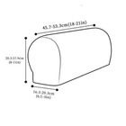 Stretch Armchair Covers Chair Arm Protector Cover Sofa Couch Recliner Armrest