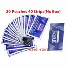 Crest3d White Luxe Teeth White Strips Professional Whitening Effect 20 Pouches