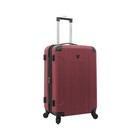 Travelers Club Chicago Hardside Expandable Spinner Luggage  Apple Butter  5 P   