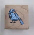 Bluebird Bird Wood Rubber Stamp Crafts Mini Spring Stampabilities Retired 2020