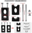 7 8  Handlebar Risers - 7 8  22 Mm Handlebar Mount Clamp Risers For Coleman Bt20