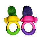 Munchkin Fresh Food Feeder Pair Purple Pink Green Yellow Mesh Unused