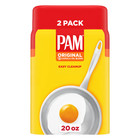 2 Pack Pam Original Cooking Spray Canola Oil Nonstick Cooking   Baking Spray New