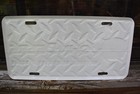 Vintage John Deere Front License Plate   Diamond Plate  Nothing Runs Like