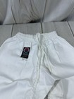 New Proforce Gladiator Lightweight Karate Pants  0 White Martial Arts Tkd