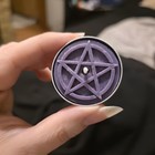 Pentagram Mold For Tealight Candles  Resin  Soap  Magic Gothic Silicone Mould