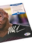 Signed Mike Tyson 8x10 Photo Beckett Coa