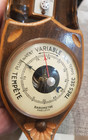 Vintage Wooden Wall Barometer With Thermometer     Europe C 1930s   50s
