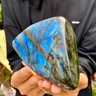 1 6lb Natural Gorgeous Labradorite Quartz Crystal Stone Specimen Healing