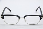 New Gold   Wood B34 1 Black Silver Authentic Frames Eyeglasses 52-20