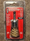 Task 1  Fine Crimp Wire End Brush With 1 4  Shank  For Drill Die Grinder New