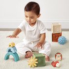 Sensory Blocks Set - Baby Building Blocks 10-piece Set - Features Soft   Texture