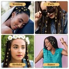 100 Pcs Gold Hair Jewelry Braid  Gold Dreadlock Beads Hair Accessories Rings Cli