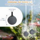 Aquarium Air Pump Accessories Kit With Standard Tubing  Air Stones  Check Val   