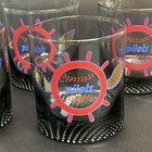 5 Vtg Mlb Seattle 1969 Pilots Drink Rocks Cocktail Glasses Rare Ball Club Set