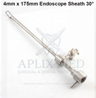 Endoscope Sheath 4x175mm 30   For Brow Lift Surgery Upturned With Hole